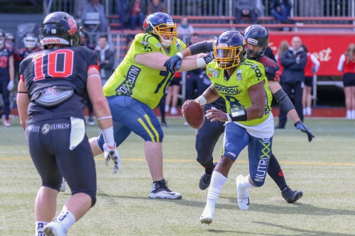 Assindia Cardinals gegen Cologne Falcons