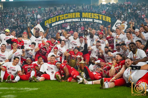 New Yorker Lions Braunschweig sind German Bowl Champion 2019