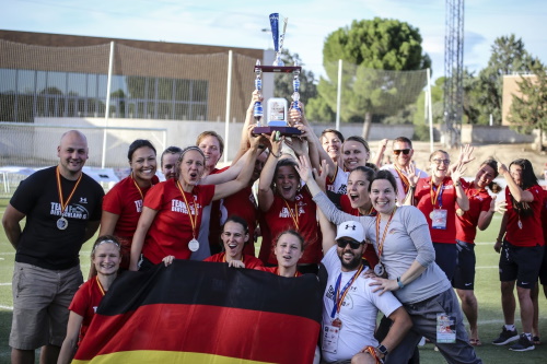 Flag Damen Team Deutschland 2017