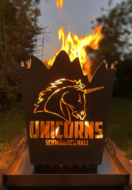 Unicorns Feuerschale