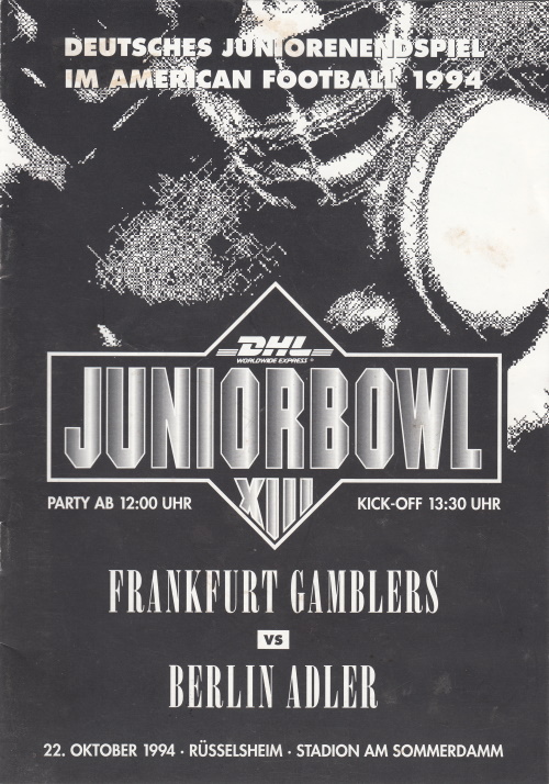 Rückblick: Junior Bowl 1994